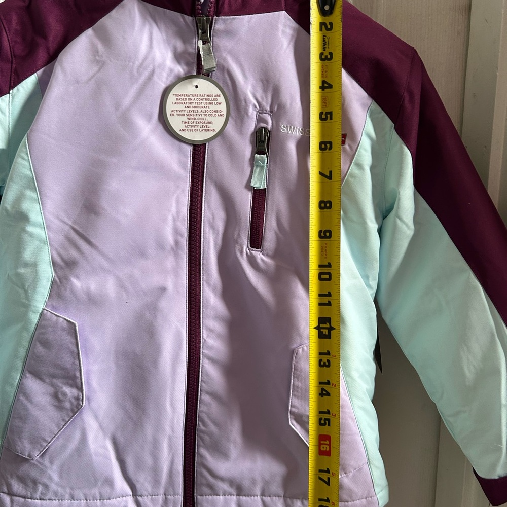 Swiss Tech 4-in-1 Systems Jacket Girls XS 4-5 NEW - Picture 13 of 14